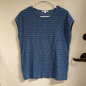 Trenery blue top - small